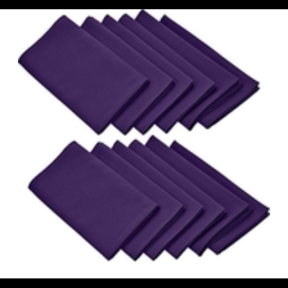 Dark Purple Napkins